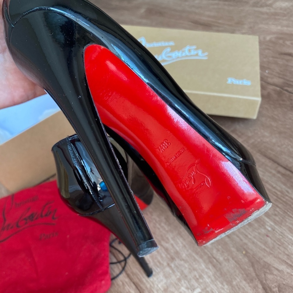 Authentic Christian Louboutin Lady Peep - Picture 6 of 8